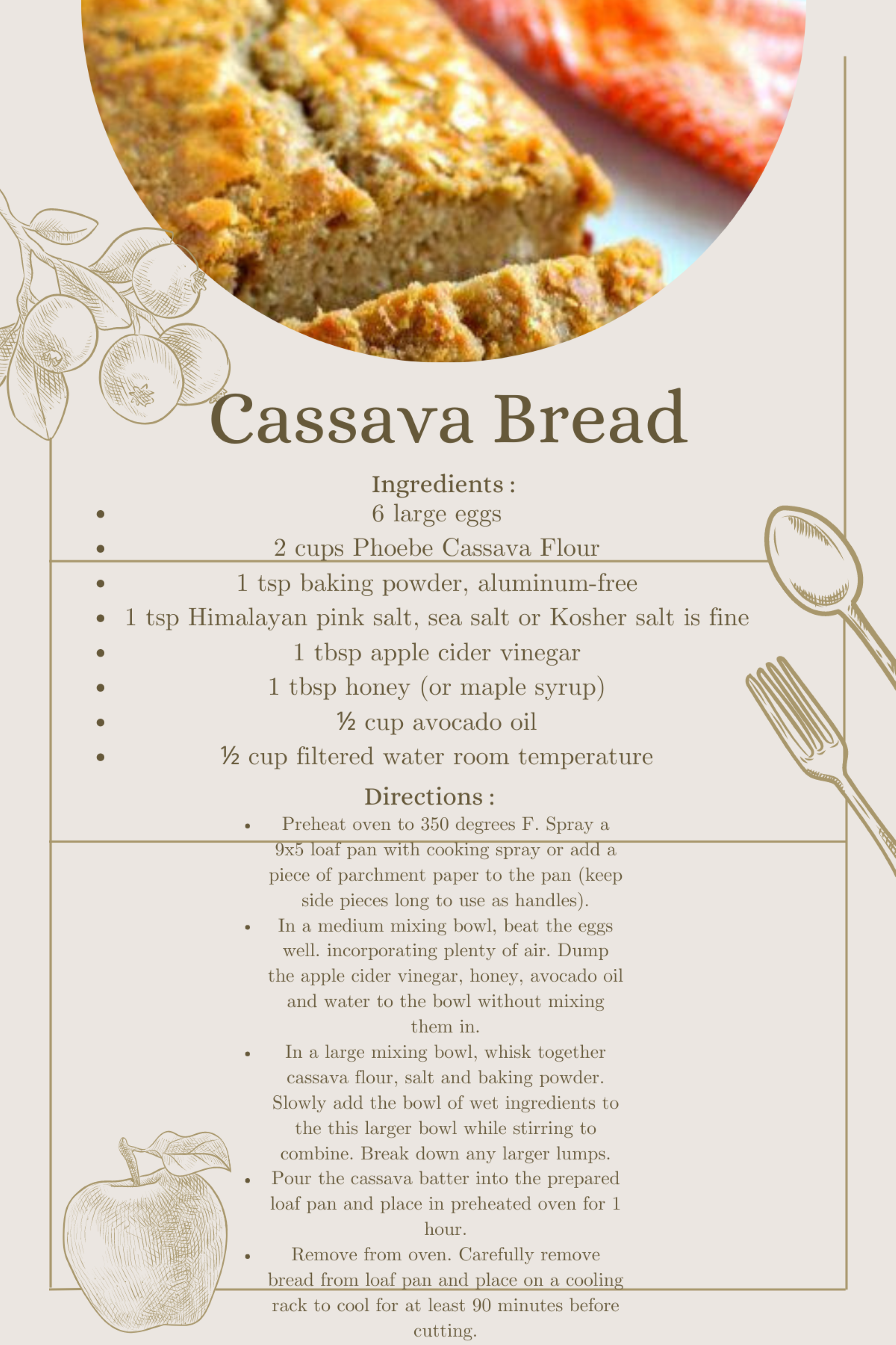 Cassava Bread