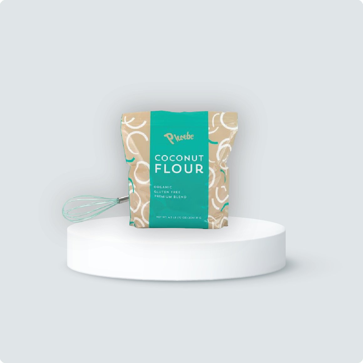 Coconut Flour, Organic, Gluten Free, Premium Blend